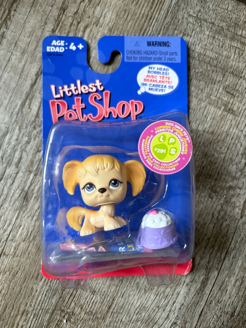 LPS Littlest Petshop Dog #291 NIB